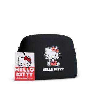 Muitomas Hello Kitty beauty case in silicone nero